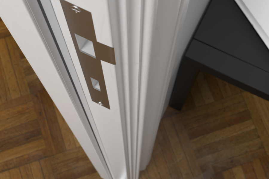 batwing seal on door