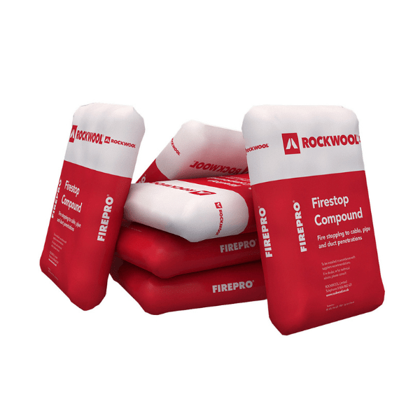 Rockwool firestop compound