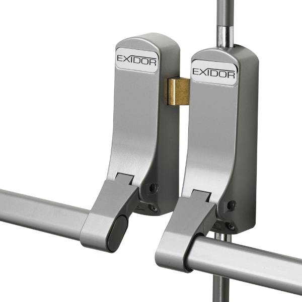 Double exidor panic latch