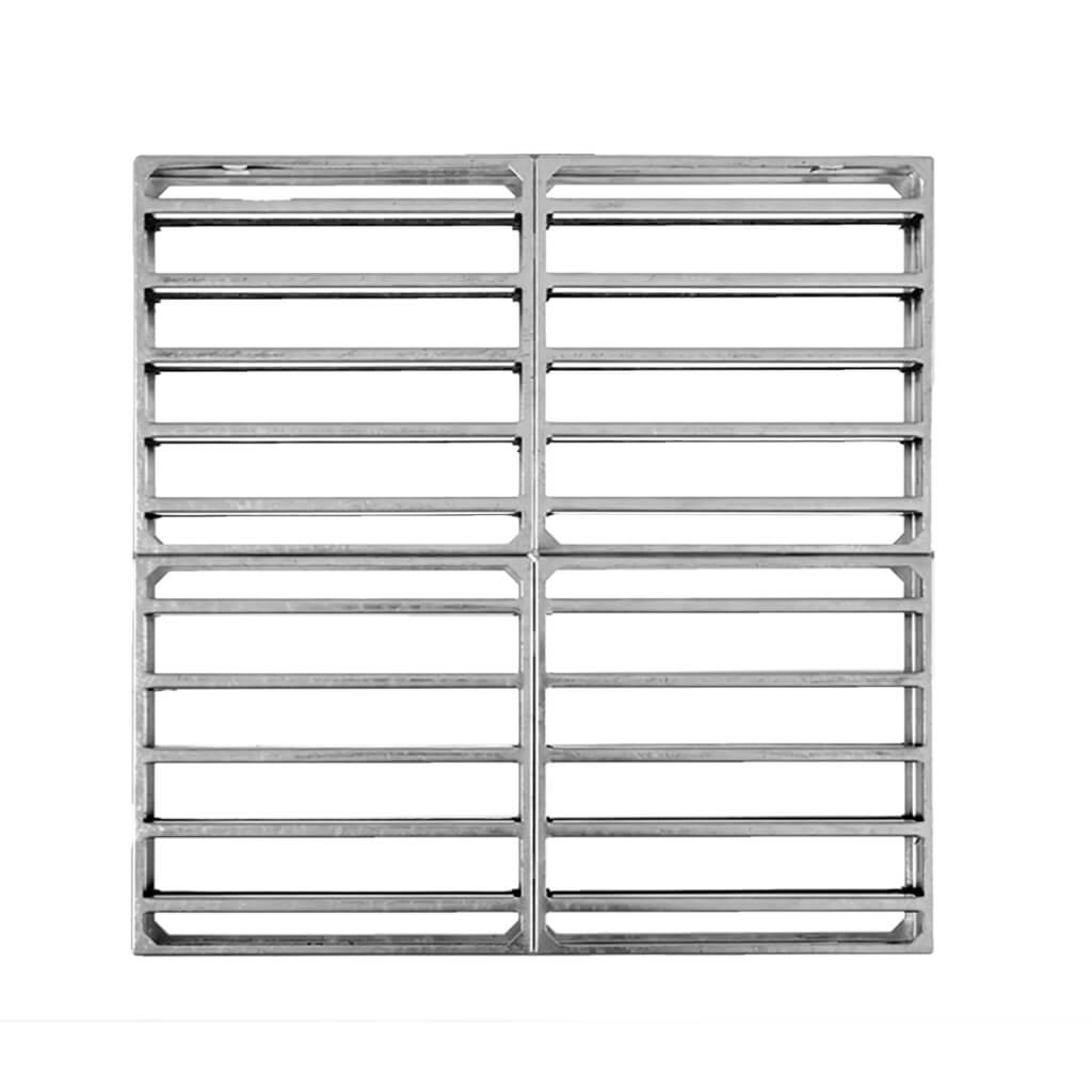 Pyroplex intumescent air transfer grille