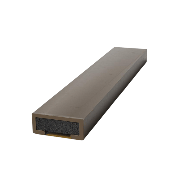 Brown Pyroplex fire only intumescent strip 10mm