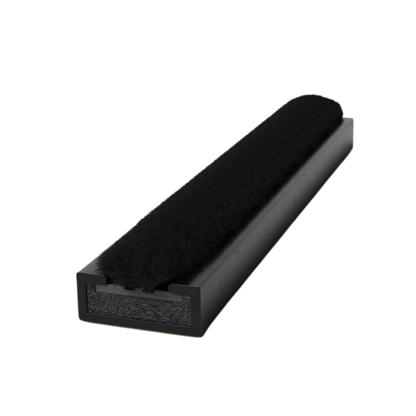 fire and smoke intumescent strip 10mm in black