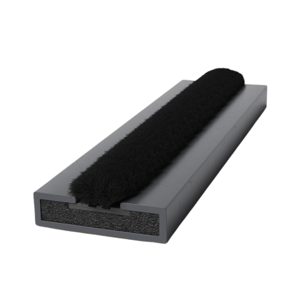 fire and smoke intumescent strip 15mm in grey