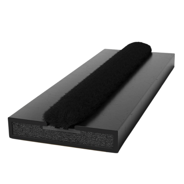 fire and smoke intumescent strip 20mm in black