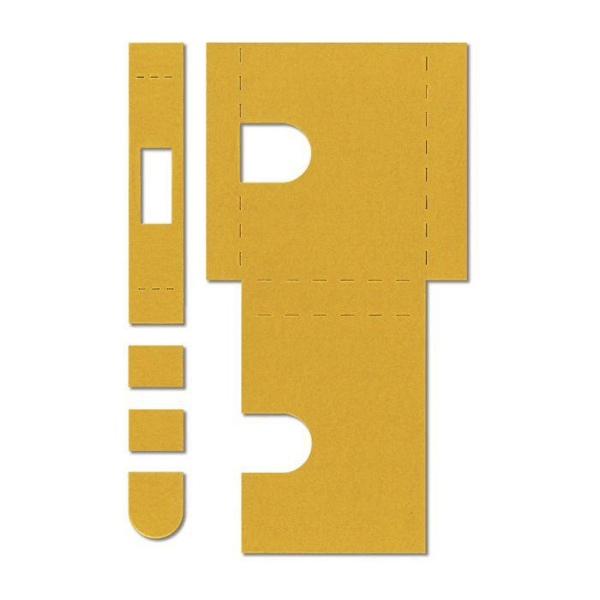 Intumescent protection for fire brigade lock