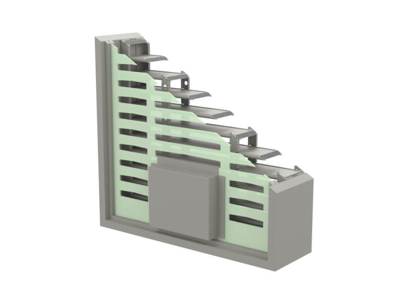 LVH44S Air Transfer Grille