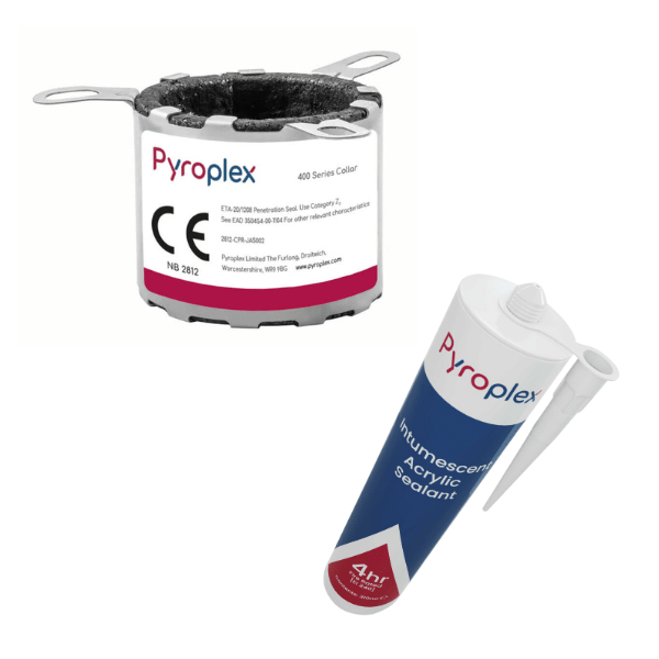 pyroplex pipe collar kit