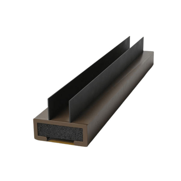 pyroplex twin fin brown intumescent strip