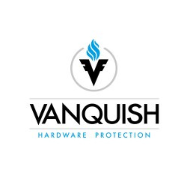 Vanquish hardware protection logo