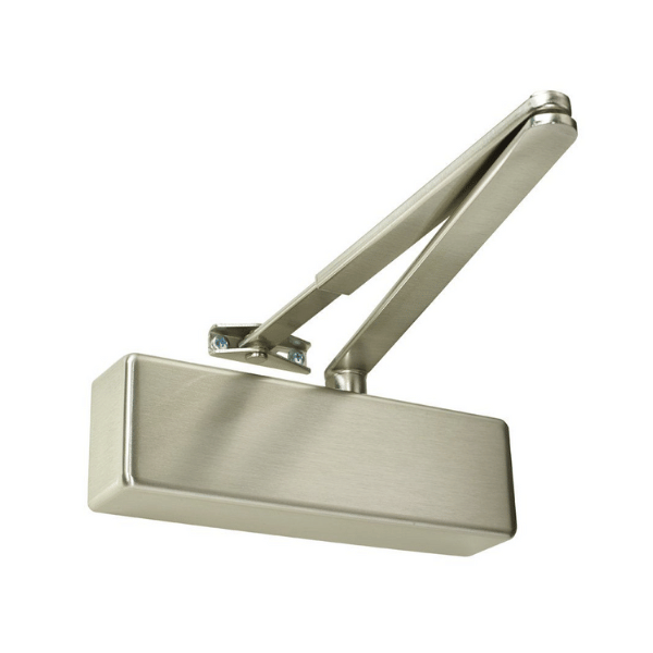 Satin Nickel Rutland TS3204 door closer with cover