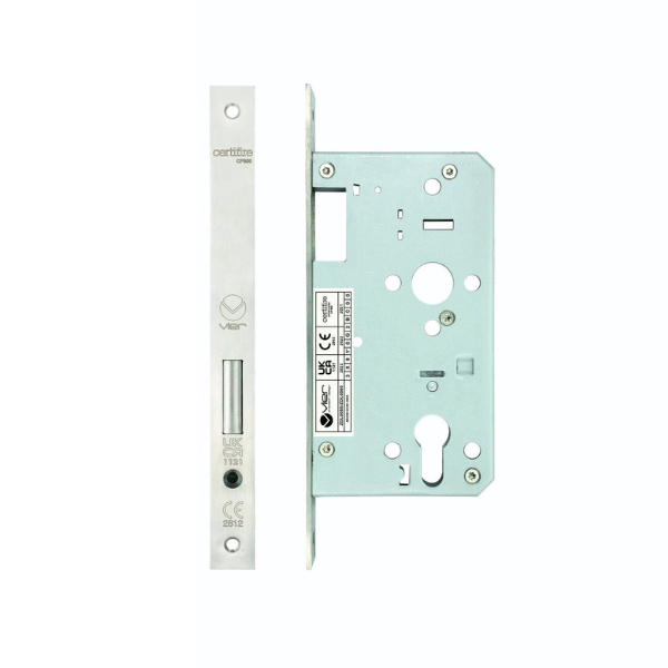 Zoo Hardware Vier Din euro deadlock - backset 60mm