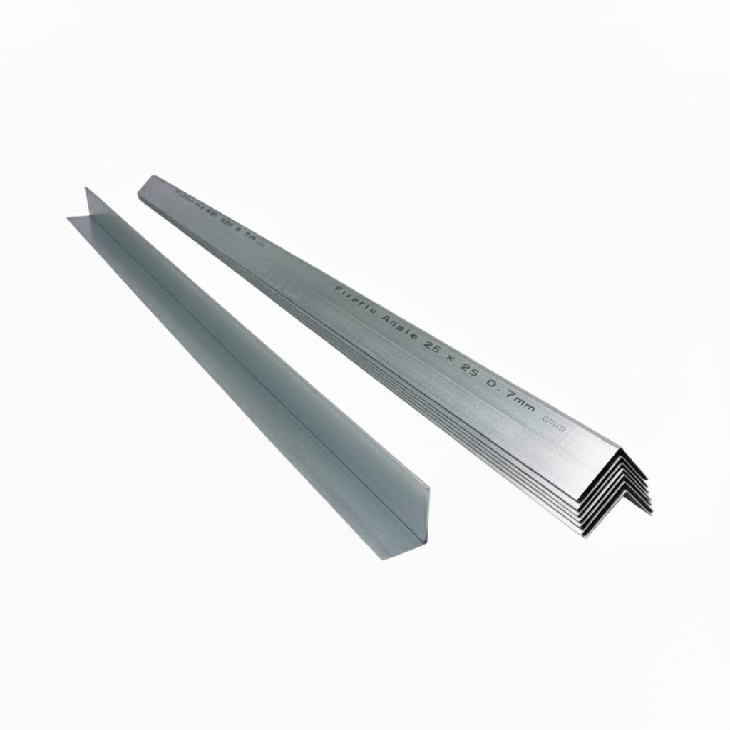 Firefly Clamping Angle For Fire Barriers - 25mm x 25mm x 1.2m
