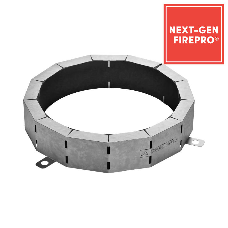 Rockwool Fire Pro Pipe Collar