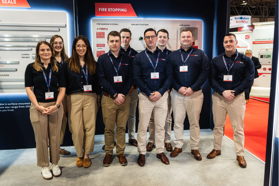 FSE Article – Featured Header FireSealsDirect team at The Fire Safety Event